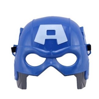 Actionhelt - Captain America maske for Barn