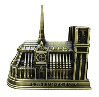 Notre Dame de Paris Katedral - Dekorasjonsfigur