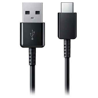 OEM USB-dataladekabel Type-C for Samsung, HTC, LG, Huawei - Svart