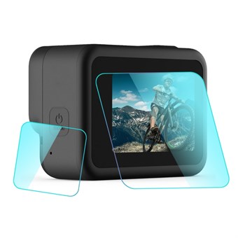 PULUZ® Herdet Glass for GoPro HERO 8 Svart Linse + LCD-Skjerm