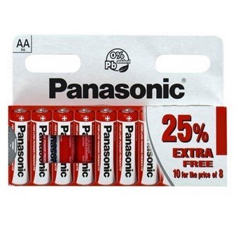 Panasonic AAA-batterier - 10 stk.