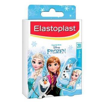 Elastoplast Disney Frozen - Elastiske selvklebende plaster for barn - 20 stk.