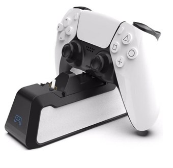 PlayStation 5-kontroller dobbel lader - USB-C - Med LED-indikator