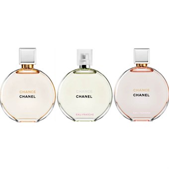 Chanel Chance Collection For Women - 3 x 2 ml