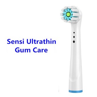 Løse Børstehoder for Braun Oral-B Elektrisk Tannbørste - 4 stk - Sensitiv Gum Type