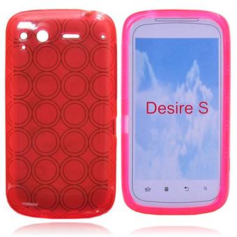 HTC Desire S TPU Gel-deksel (rosa)