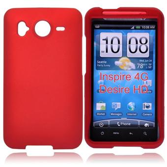 Hardcase i plast til HTC HD (rød)