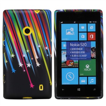 Motiv silikondeksel til Lumia 520 (Techno)