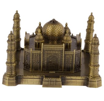 Taj Mahal - Dekorasjonsfigur - 8,5 cm x 13 cm x 13 cm