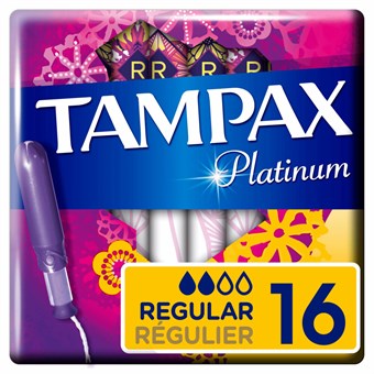 Tampax Platinum Regular Tampons - 18 stk.