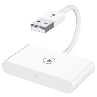 Carplay uten ledningsadapter - Hvit