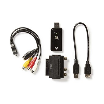 Videograbber | A/V-kabel/Scart | Programvare inkludert | USB 2.0