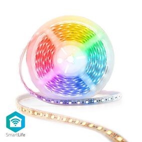 SmartLife Full Color LED Strip | Wi-Fi | Flerfarget | 5,00 m | IP65 | 700 lm | Android™ / IOS