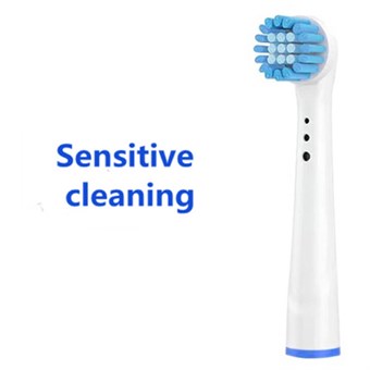Løse Børstehoder for Braun Oral-B Elektrisk Tannbørste - 4 stk - Sensitive Clean