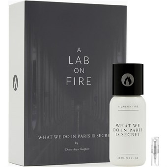 A Lab on Fire What We Do In Paris Is Secret - Eau de Parfum - Duftprøve - 2 ml