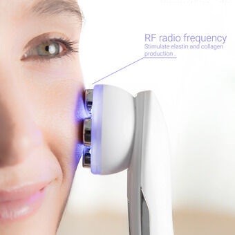 InnovaGoods - Ansiktsbehandling - Radiofrekvens - Lysterapi - Elektrostimulering