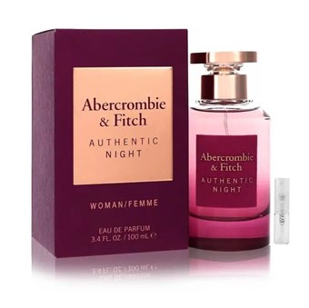 Abercrombie & Fitch Authentic Night - Eau de Parfum - Duftprøve - 2 ml  