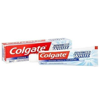 Colgate Advanced White Whitening Tandkrem - 50 ml