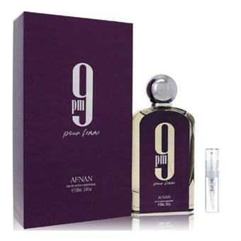 Afnan 9 pm Pour Femme - Eau de Parfum - Duftprøve - 2 ml 