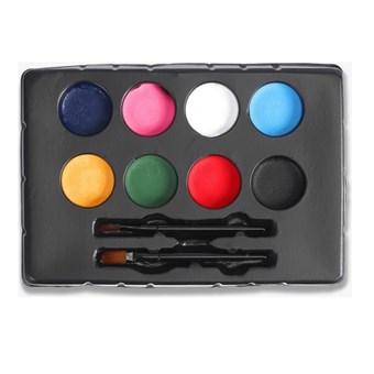 Billig ansiktsmaling for barnas bursdager og karneval 15 farger