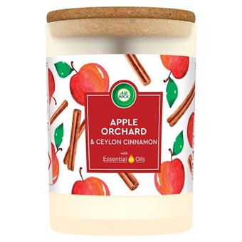 Air Wick Duftende Stearinlys -185 g - Apple Orchard & Ceylon Cinnamon