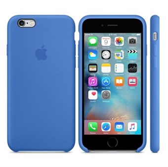 iPhone 6 / iPhone 6S lærdeksel - Blå