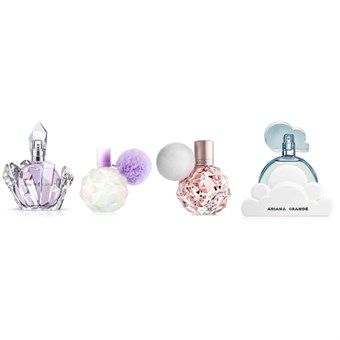 Mest Købte Ariana Grande Parfumer - 4 Duftprøver (2 ML)