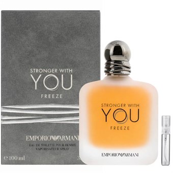 Armani Stronger With You Freeze - Eau de Toilette - Duftprøve - 5 ml
