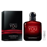 Armani Stronger With You - Parfum - Duftprøve - 2 ml