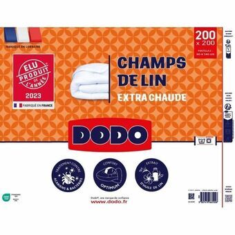Dyne DODO Champs de Lin Hvit 450 g/m² 200 x 200 cm