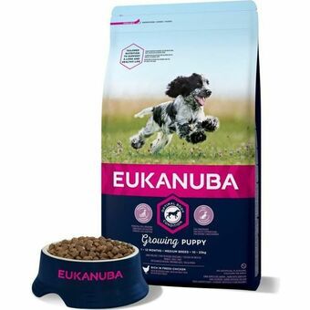 Fôr Eukanuba PUPPY Barn/Junior Kylling 3 Kg