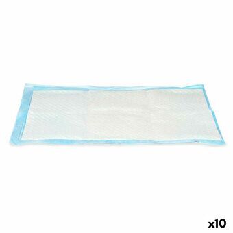 Pute for valpetrening 40 x 60 cm Blå Hvit Papir Polyetylen (10 enheter)