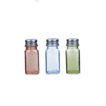Saltkjeller Quid Tu Y Yo Flerfarget Glass 4 x 10 cm (Pack 12x)