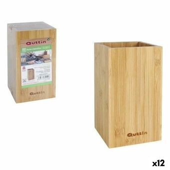Gryte til Kjøkkenutstyr Quttin Bambus 10,5 x 10,5 x 18 cm (12 enheter)