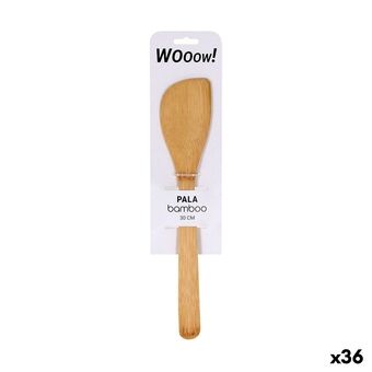 Kjøkkenspatel Wooow Buet Bambus 30 x 6,2 x 0,8 cm (36 Enheter)