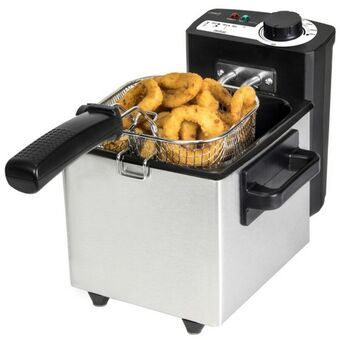 Frityrgryte Cecotec Cleanfry 1,5 L 1000W Rustfritt stål