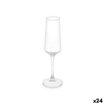 Champagneglass Gjennomsiktig Glass 250 ml (24 enheter)
