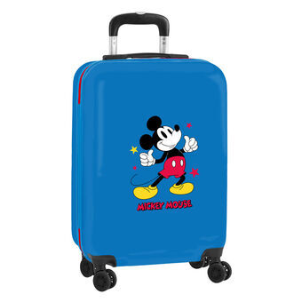 Kabinkoffert Mickey Mouse Only One Marineblå 20\'\' 34,5 x 55 x 20 cm