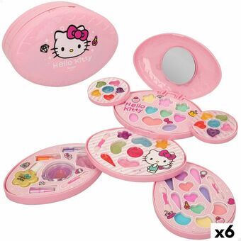 Sminkesett for Barn Hello Kitty 15,5 x 7 x 10,5 cm 6 enheter