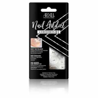 Sett med selvklebende tape Ardell Nail Addict Fake Nails (24 stk)