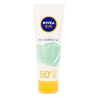 Solkrem Sun Facial Mineral Nivea 50+ (50 ml)