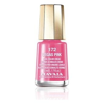 Neglpolering Nail Color Cream Mavala 172-vegas pink (5 ml)