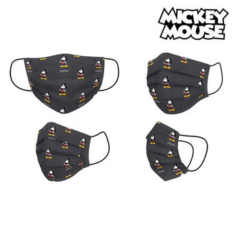 Hygienisk ansiktsmaske Mickey Mouse + 11 år Svart