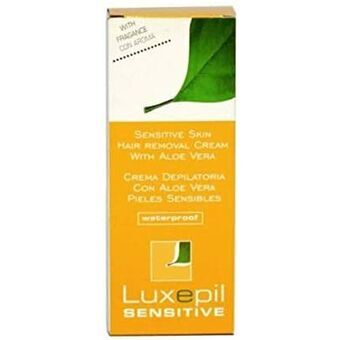 Kroppshårfjerningskrem Luxepil Sensitive Aloe Vera (150 ml)