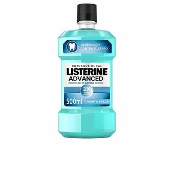 Munnskyll 10 ml Listerine Advanced Anti-Plakk (500 ml)
