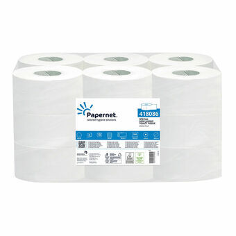 Toalettrull Papernet Mini Jumbo 418086 (18 enheter) Dobbelt lag