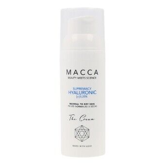 Intensiv fuktighetskrem Supremacy Hyaluronic Macca 0,25% Hyaluronsyre Tørr hud (50 ml)