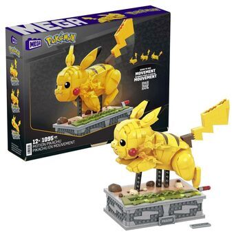 Byggesett Pokémon Mega Construx - Motion Pikachu 1095 Deler