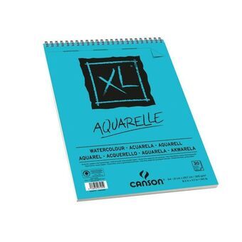Watercolour pad Canson Aquarelle XL 300 g 30 Ark 5 enheter Spiral (29,7 x 42 cm)