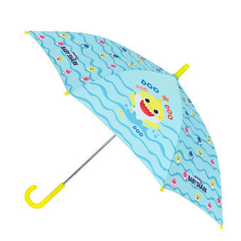 Paraply Baby Shark Beach day Gul Lyse Blå (Ø 86 cm)